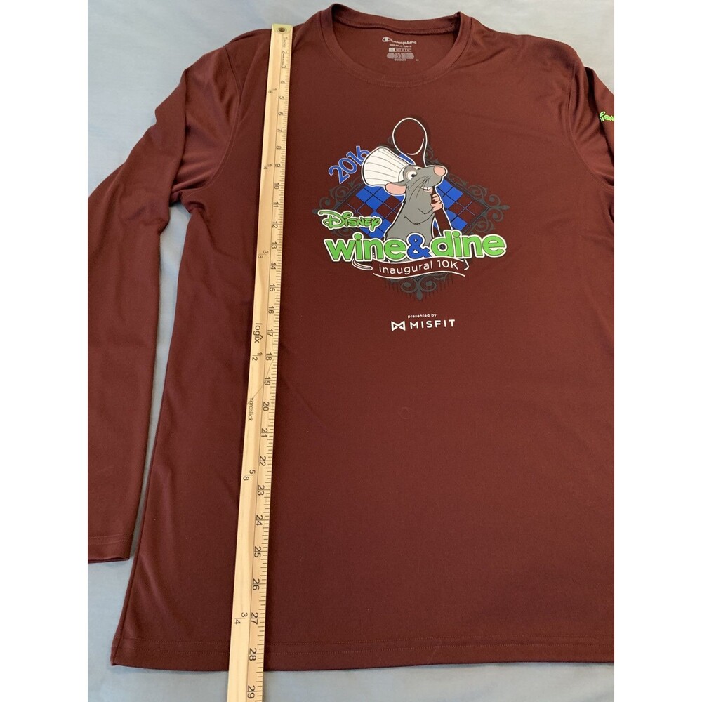 Champion Disney Wine & Dine 2016 Inaugural Event Adult Medium Long Sleeve‎ Shirt - Picture 4 of 9